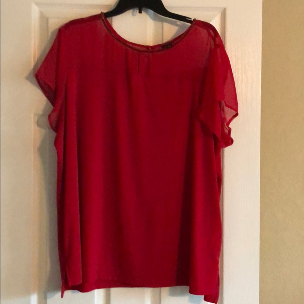 Cute beaded neckline